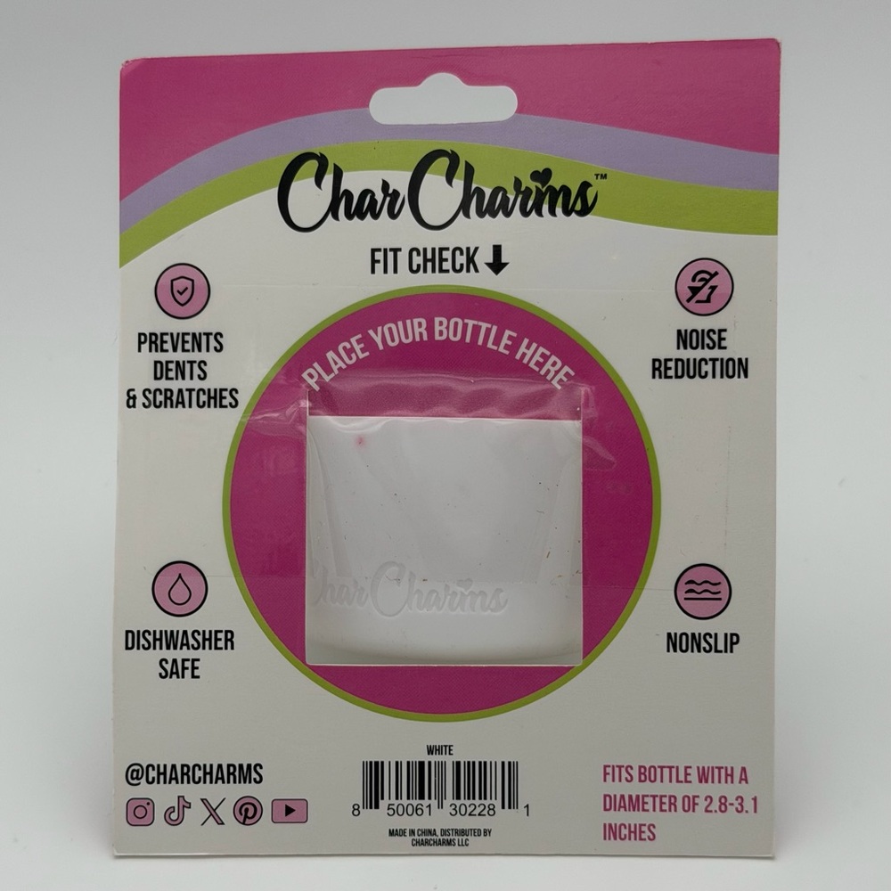 CharCharms White Bottle Boot - Picture 2 of 2